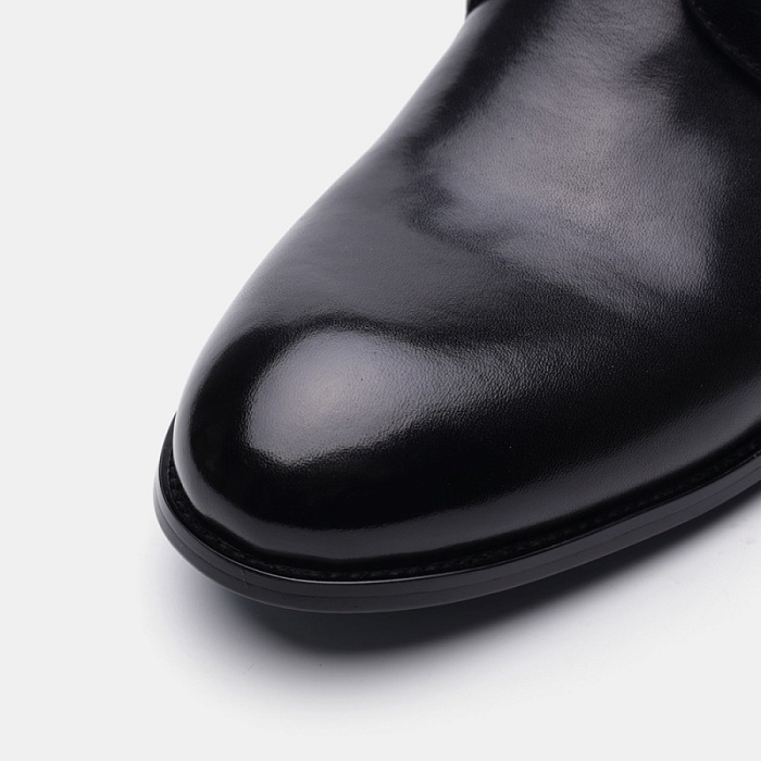 Мужские туфли BRUNO RENZONI  черные, артикул G189AB-G37A-BNP
