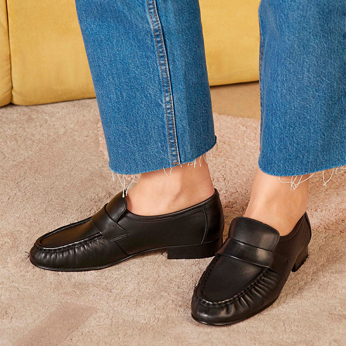 Женские туфли SOFIA-ALEXANDRA черные, артикул 38E-HF1393-6361D1-25W