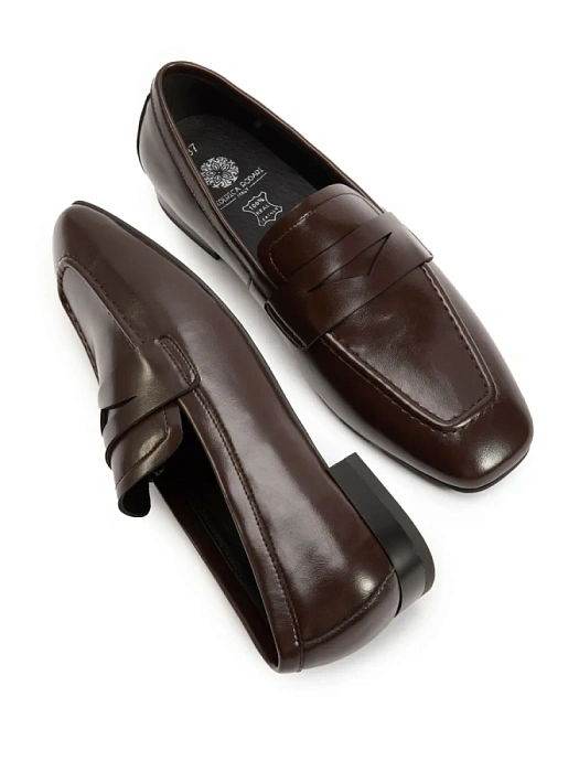 Женские туфли FEDERICA RODARI коричневые, артикул 4E-5136-202B-25W