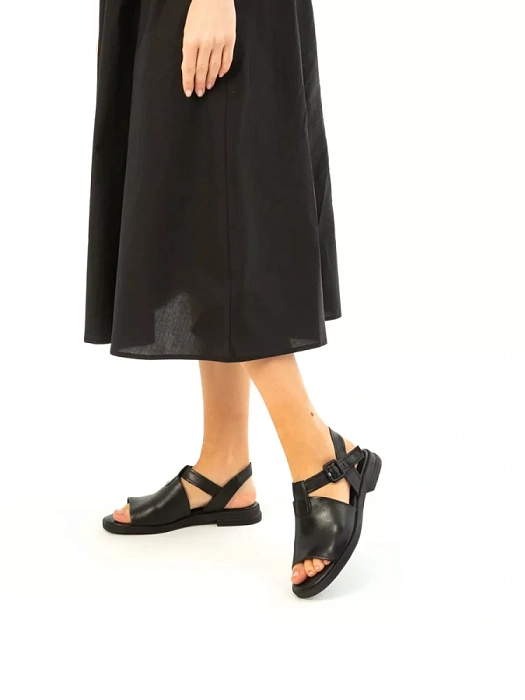 Женские босоножки  MARCO TOZZI черные, артикул 2-28164-42-001