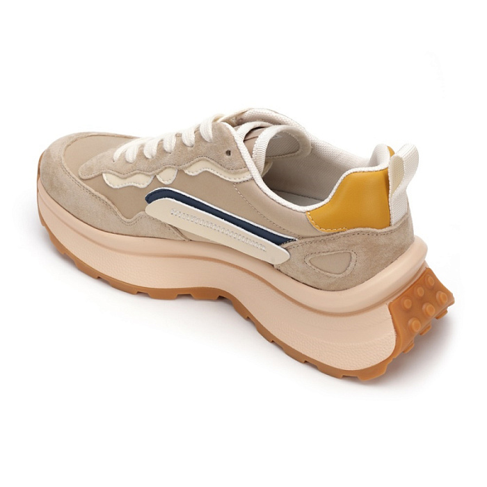 Женские кроссовки STROBBS бежевые, артикул F7388-9