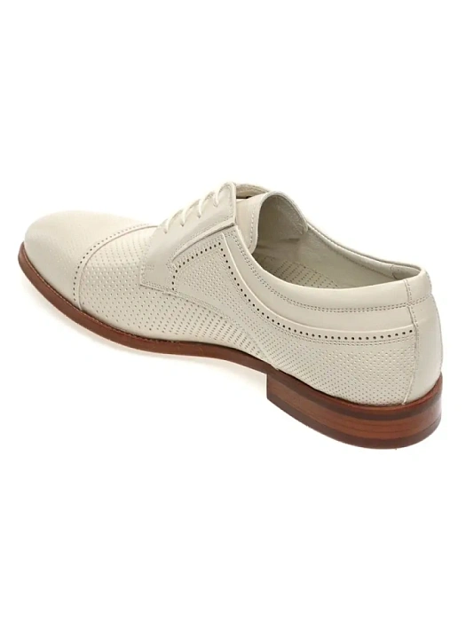 Мужские туфли basic BRUNO RENZONI  бежевые, артикул 5492B-712B