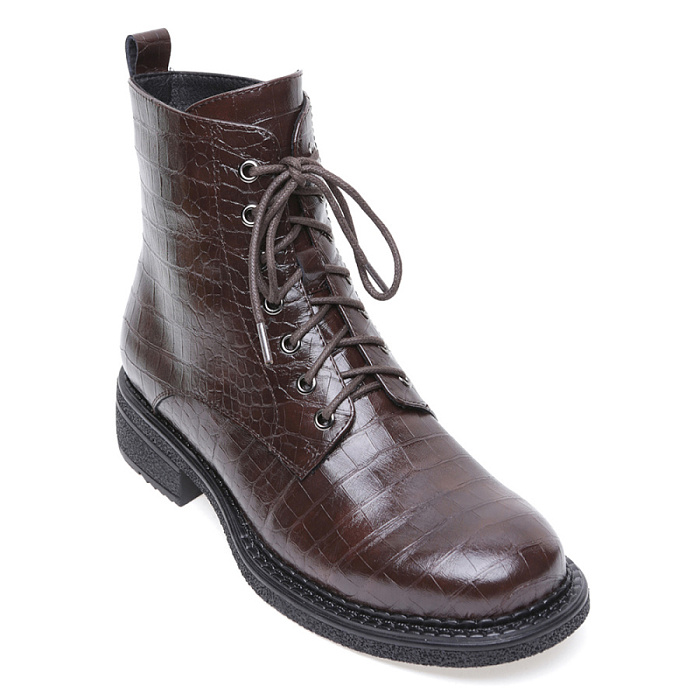 Женские ботинки FEDERICA RODARI коричневые, артикул Z15413-F01-1Q_11_00