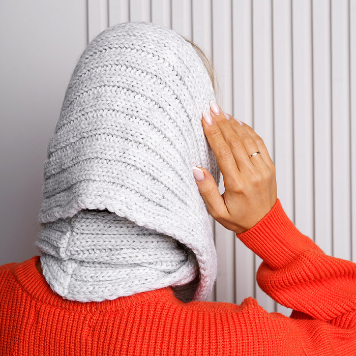 Головной убор FEDERICA RODARI, артикул 394/4_l.Grey