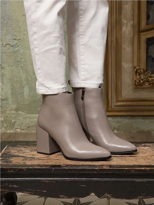 Женские ботильоны FEDERICA RODARI серые, артикул 7EOB-FH1502-4-971-M563