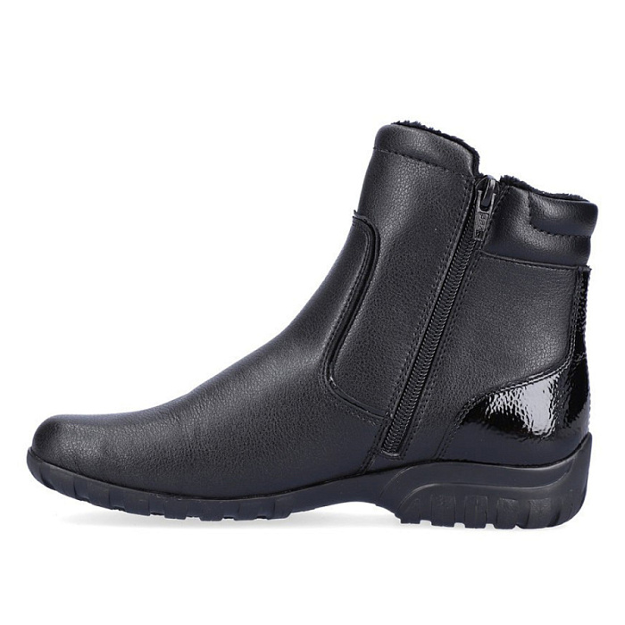 Женские ботинки basic RIEKER черные, артикул L4657-00