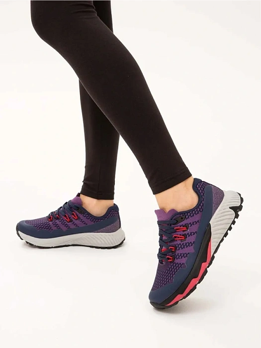 Женские кроссовки RS SPORT фиолетовые, артикул LH21A-221W-2/violet