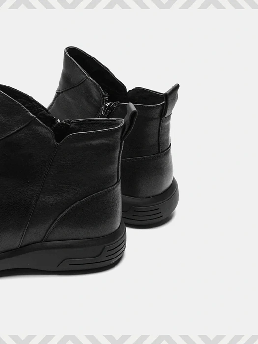 Мужские ботинки basic BRUNO RENZONI  черные, артикул BR14594-MN/10