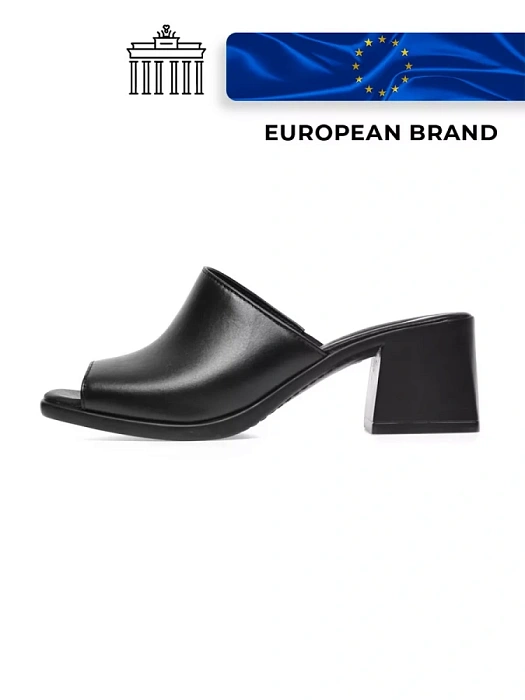 Женские сабо eObuv черные, артикул G-78-23-1