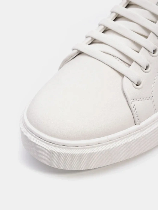 Мужские кеды BRUNO RENZONI  белые, артикул WZMC50060-01