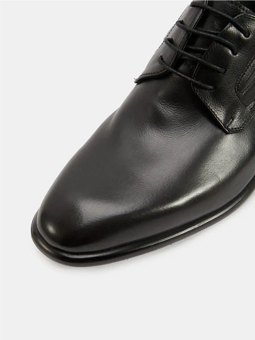 Мужские туфли BRUNO RENZONI  черные, артикул 24242-457-C515