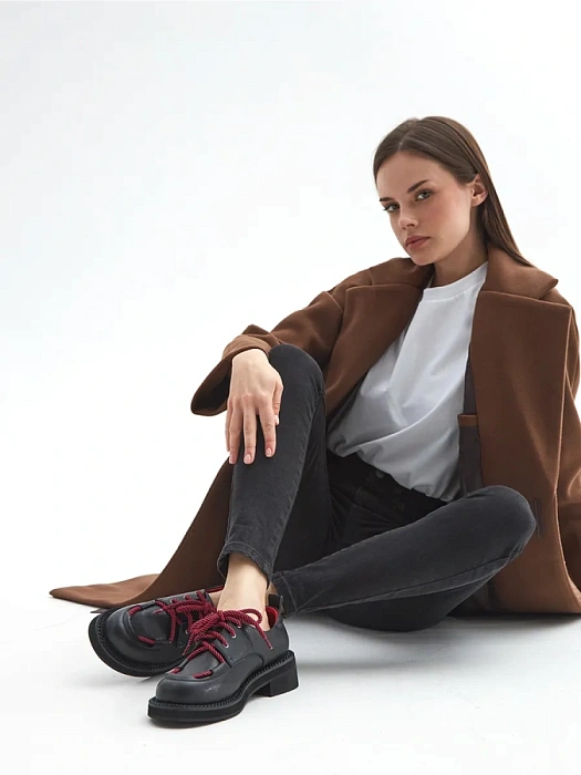 Женские туфли FEDERICA RODARI черные, артикул 4E-3579-202