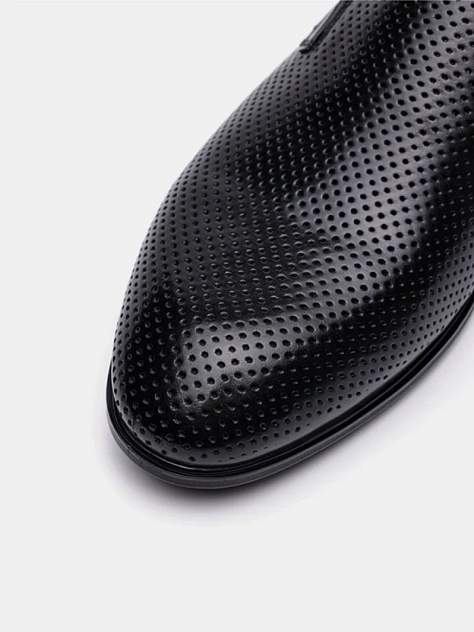 Мужские туфли BRUNO RENZONI  черные, артикул 5529B-916A