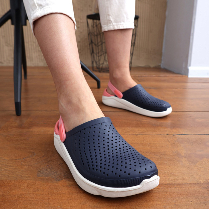 Женские сабо eObuv синие, артикул 437311/01-04EB