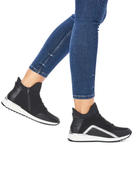 Женские ботинки basic RIEKER