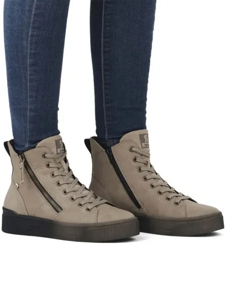 Женские ботинки basic RIEKER