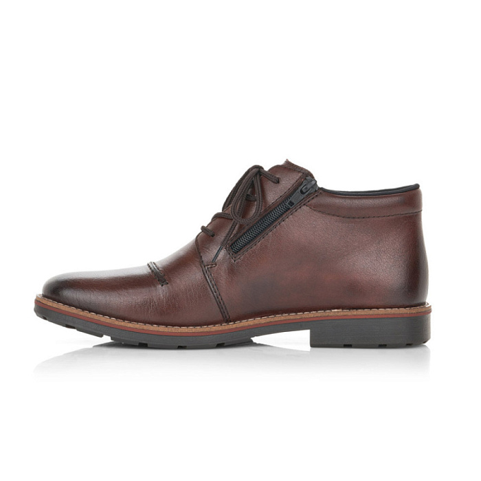 Мужские ботинки basic RIEKER коричневые, артикул 15342-25