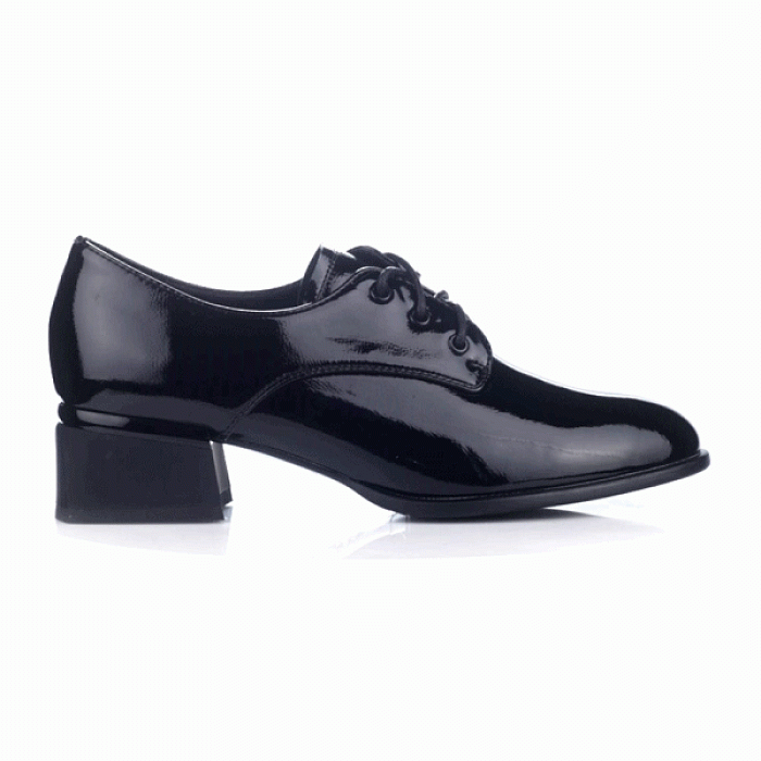 Женские туфли basic FEDERICA RODARI черные, артикул 16E-WE21535-1-N12B