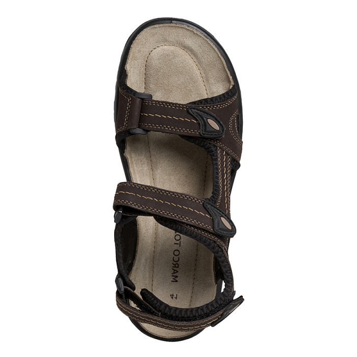 Мужские сандалии MARCO TOZZI коричневые, артикул 2-2-18400-28-303