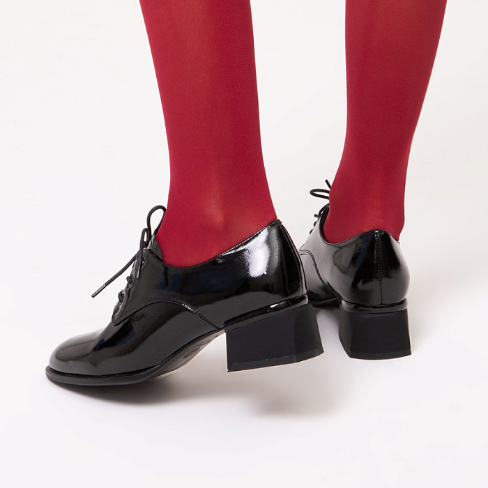 Женские туфли basic FEDERICA RODARI черные, артикул 16E-WE21535-1-N12B