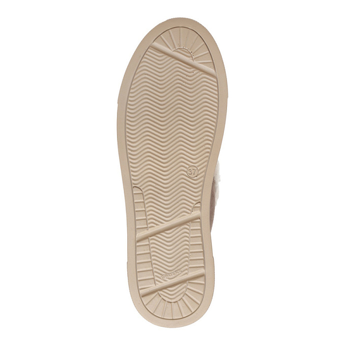 Женские ботинки basic Donna Daniella  коричневые, артикул 8-2603-3.96-1463