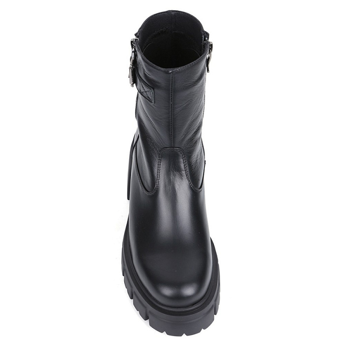 Женские ботинки basic FEDERICA RODARI черные, артикул 46921-1