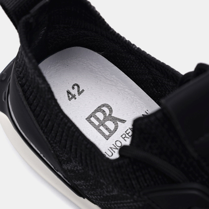 Мужские кроссовки BRUNO RENZONI  черные, артикул LN3704-1