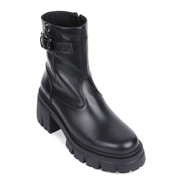 Женские ботинки basic FEDERICA RODARI черные, артикул 46921-1