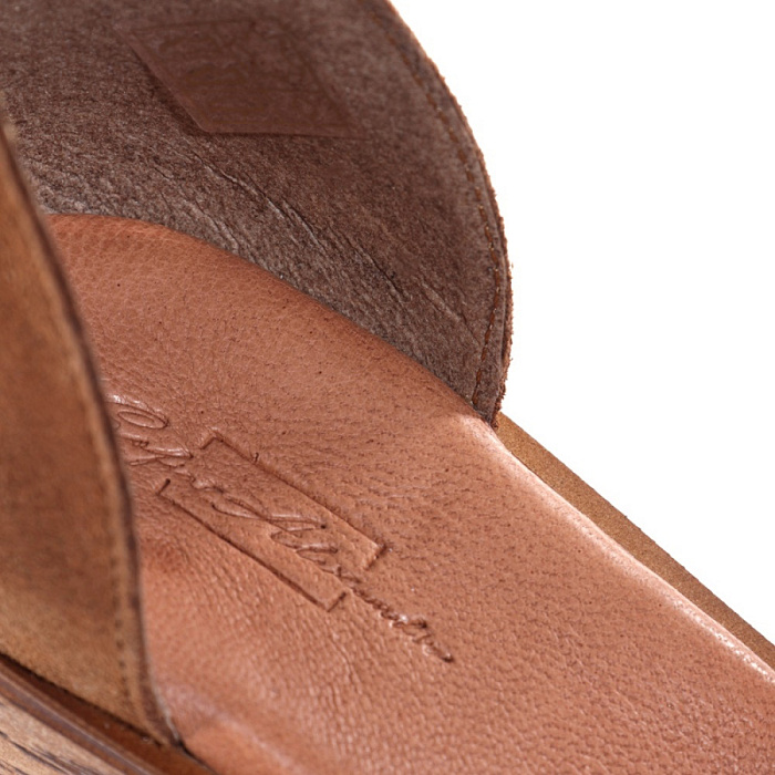 Женские туфли откр. basic SOFIA-ALEXANDRA коричневые, артикул SA13744-WPU/8